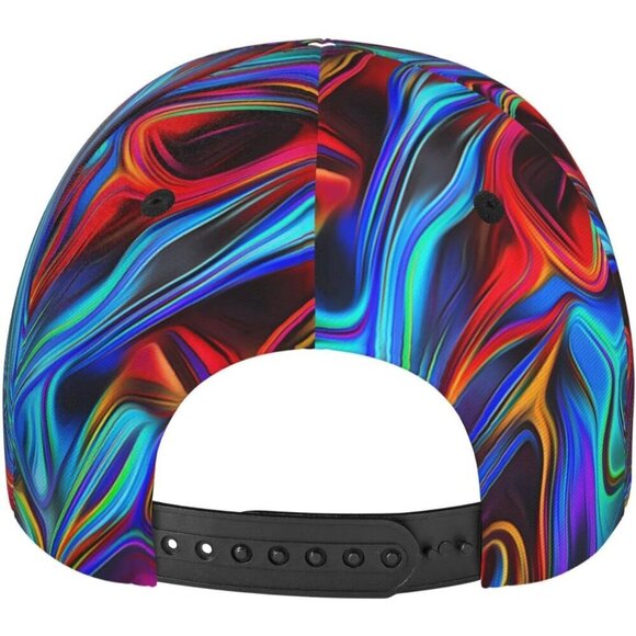 Adjustable Snapback Baseball Cap Men Women Casual Sun Hat Polyester
